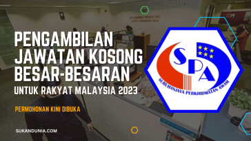 Pengambilan Jawatan Kosong SPA Tahun 2023