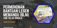 MYLESEN : Permohonan Bantuan Lesen Memandu